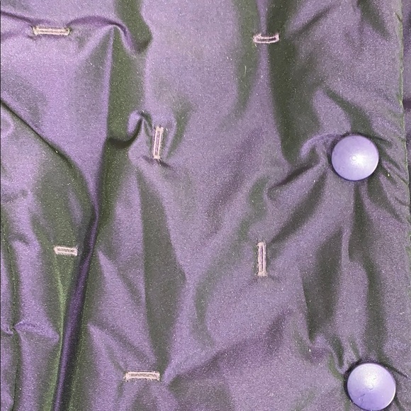 Rodika Zanian Vest in Shiny Purple - Picture 2 of 5